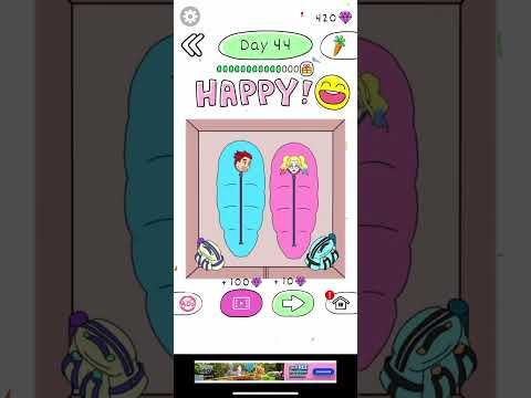 Video guide by RebelYelliex Gaming: Draw Happy Queen Level 44 #drawhappyqueen