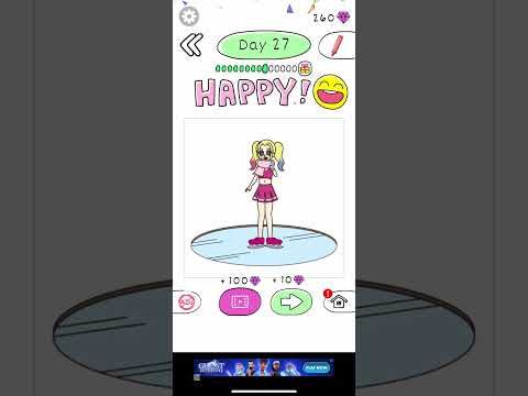 Video guide by RebelYelliex Gaming: Draw Happy Queen Level 27 #drawhappyqueen