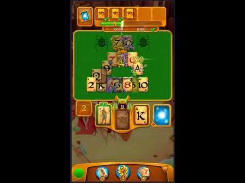 Video guide by skillgaming: Pyramid Solitaire Level 617 #pyramidsolitaire