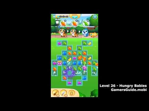 Video guide by Mobile Gamer's Guide: Hungry Babies Mania Level 26 #hungrybabiesmania