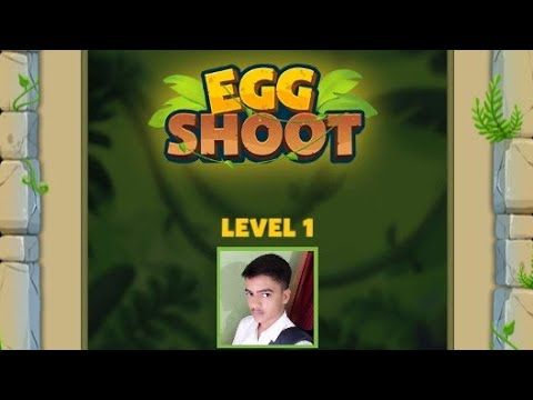 Video guide by Real Gamer Indian Boy: Egg shoot Level 1 #eggshoot