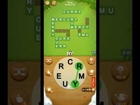 Video guide by ETPC EPIC TIME PASS CHANNEL: Word Farm Cross Level 672 #wordfarmcross