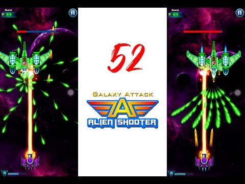 Video guide by Galaxy Attack: Alien Shooter: Shoot Up!!! Level 52 #shootup