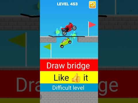 Video guide by Dee Gee Yt: Draw Bridge! Level 453 #drawbridge