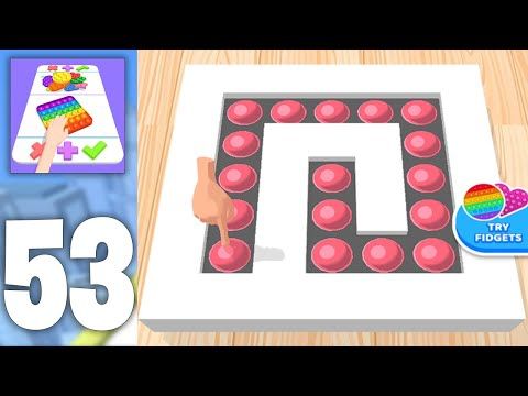 Video guide by GLC GAMES: Fidget Trading 3D: Fidget Toys Level 53 #fidgettrading3d
