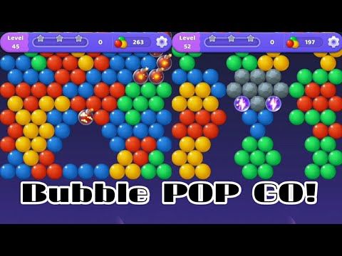 Video guide by Main Games: Bubble POP GO! Level 45 #bubblepopgo