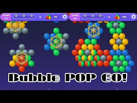 Video guide by Main Games: Bubble POP GO! Level 37 #bubblepopgo