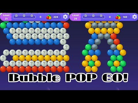 Video guide by Main Games: Bubble POP GO! Level 21 #bubblepopgo