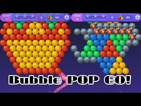 Video guide by Main Games: Bubble POP GO! Level 1 #bubblepopgo