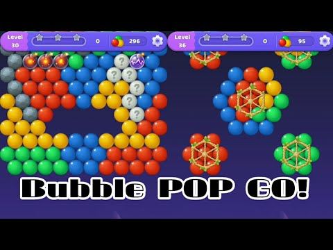 Video guide by Main Games: Bubble POP GO! Level 30 #bubblepopgo