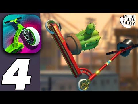 Video guide by MobileGamesDaily: Touchgrind Scooter Part 4 #touchgrindscooter