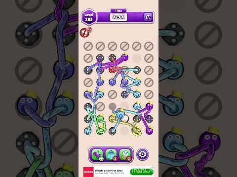 Video guide by Gaming : Twisted Tangle Level 285 #twistedtangle