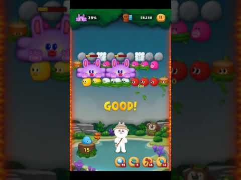 Video guide by 陳聖麟: LINE Bubble 2 Level 1416 #linebubble2