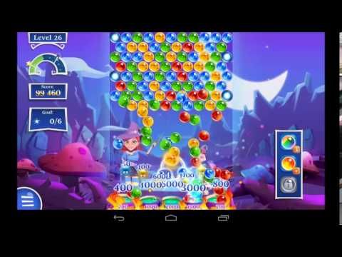 Video guide by Mobile Game Place: Bubble Witch Saga 2 Level 26 #bubblewitchsaga