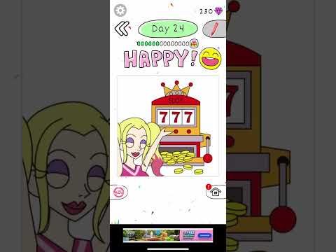 Video guide by RebelYelliex Gaming: Draw Happy Queen Level 24 #drawhappyqueen