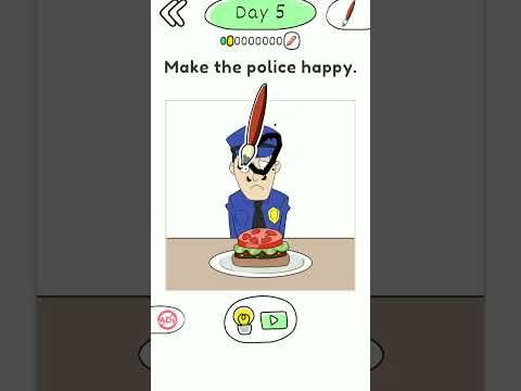 Video guide by A4 MCQS: Draw Happy Police! Level 5 #drawhappypolice