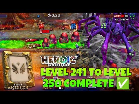 Video guide by Saurav Stylish Gaming: Heroic Chapter 5 - Level 241 #heroic