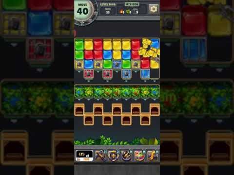 Video guide by Calculus Physics Chem Accounting Tam Mai Thanh Cao: Jewel Blast : Temple Level 1446 #jewelblast
