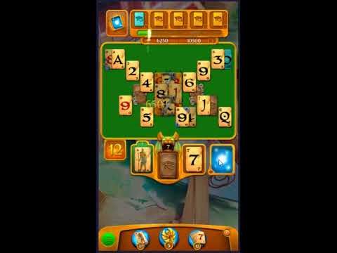 Video guide by skillgaming: Pyramid Solitaire Level 627 #pyramidsolitaire
