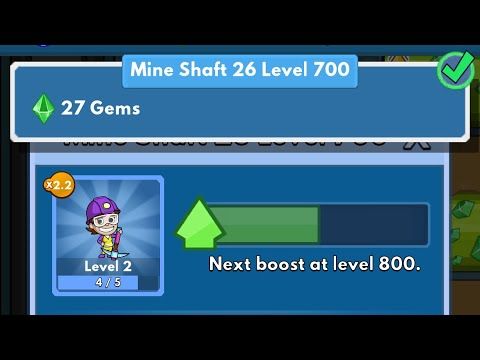 Video guide by Game Center 0000: Mine Shaft Level 700 #mineshaft