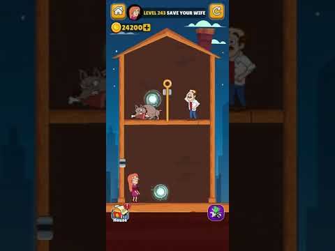 Video guide by TouchPlay: Pin Pull Level 243 #pinpull