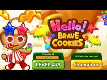 Video guide by Jelly Sapinho: Hello! Brave Cookies Level 479 #hellobravecookies