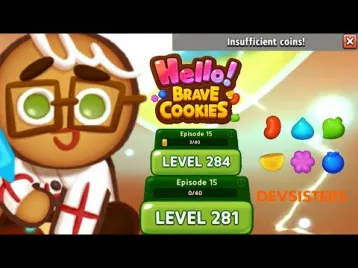 Video guide by Jelly Sapinho: Hello! Brave Cookies Level 281 #hellobravecookies