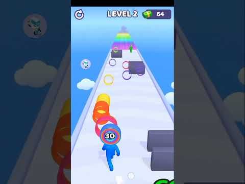 Video guide by Robot Gaming : Layer Man 3D: Run & Collect Level 2 #layerman3d