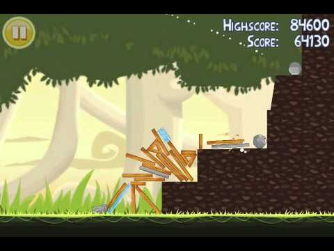 Video guide by FujiToast: Angry Birds Free Level 33 #angrybirdsfree