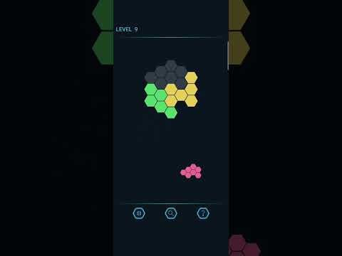 Video guide by gamer parth p: Hexagonal! Level 9 #hexagonal