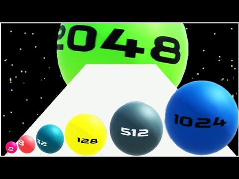 Video guide by Game Play Mobiles: Ball Run 2048 Part 2 #ballrun2048