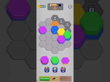 Video guide by Royal Match Gameplay: Hexa Sort Level 42 #hexasort