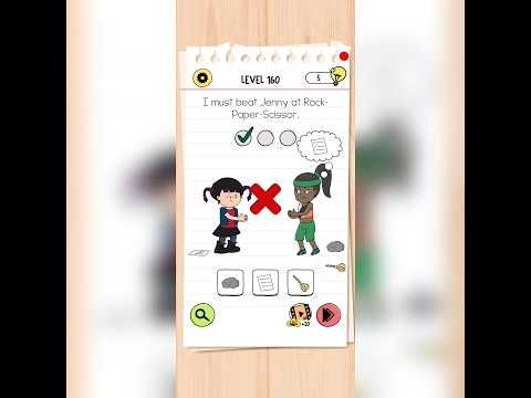Video guide by noreply: Brain Test 4: Tricky Friends Level 160 #braintest4