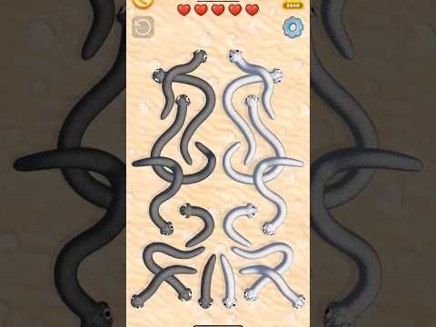 Video guide by HippME Gaming: Tangled Snakes Level 457 #tangledsnakes