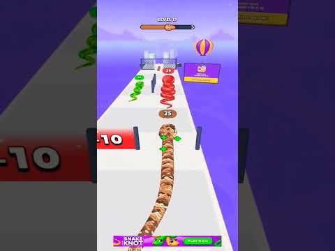 Video guide by Game Play Mobiles: Snake Run Race・3D Running Game Level 17 #snakerunrace3d