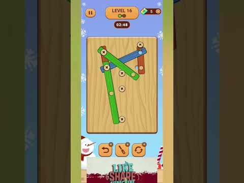 Video guide by Screw Driver Gaming Official Tamil: Wood Nuts & Bolts, Screw Level 16 #woodnutsamp
