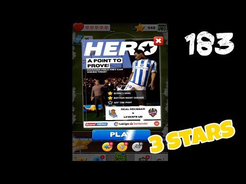 Video guide by Puzzlegamesolver: Score! Hero 2 Level 183 #scorehero2