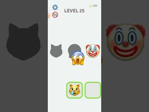 Video guide by ENJOY Entertainment: Emoji Puzzle! Level 25 #emojipuzzle