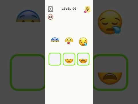 Video guide by GAMING WITH MOHEEZ: Emoji Puzzle! Level 99 #emojipuzzle