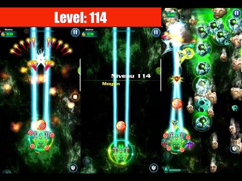 Video guide by Galaxy Attack: Alien Shooter: Shoot Up!!! Level 114 #shootup