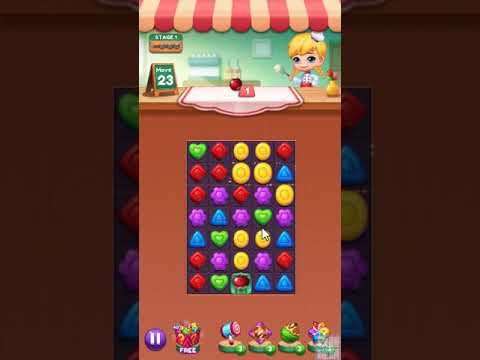 Video guide by 軟體罐頭: Sweet candy pop Level 1 #sweetcandypop