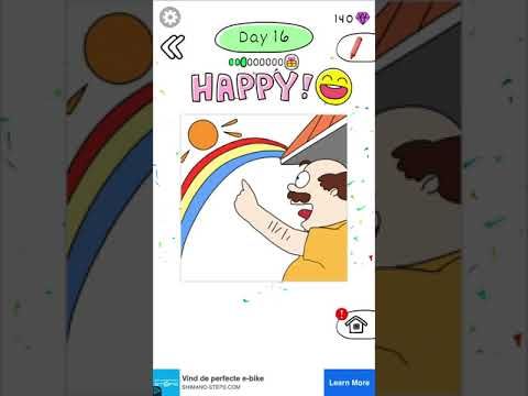 Video guide by RebelYelliex: Draw Happy Master! Level 16 #drawhappymaster