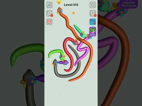 Video guide by Pak Gamer: Tangled Snakes Level 309 #tangledsnakes