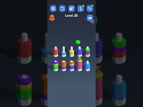Video guide by Total Puzzle Games TPG: Nuts And Bolts Sort Level 25 #nutsandbolts