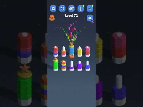 Video guide by Total Puzzle Games TPG: Nuts And Bolts Sort Level 72 #nutsandbolts