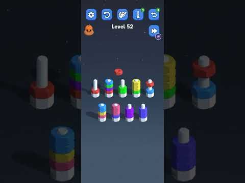 Video guide by Total Puzzle Games TPG: Nuts And Bolts Sort Level 52 #nutsandbolts
