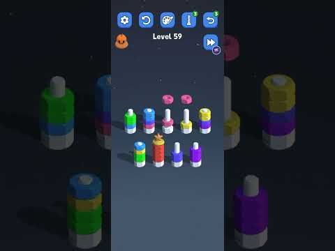 Video guide by Total Puzzle Games TPG: Nuts And Bolts Sort Level 59 #nutsandbolts