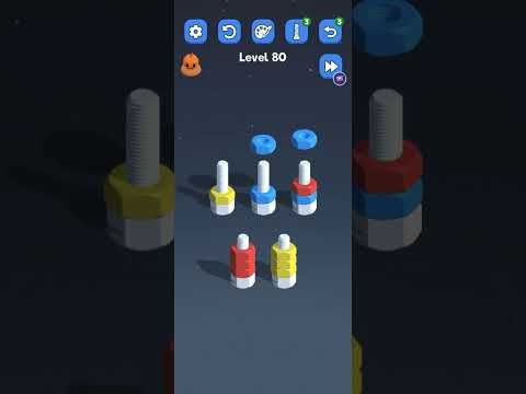 Video guide by Total Puzzle Games TPG: Nuts And Bolts Sort Level 80 #nutsandbolts