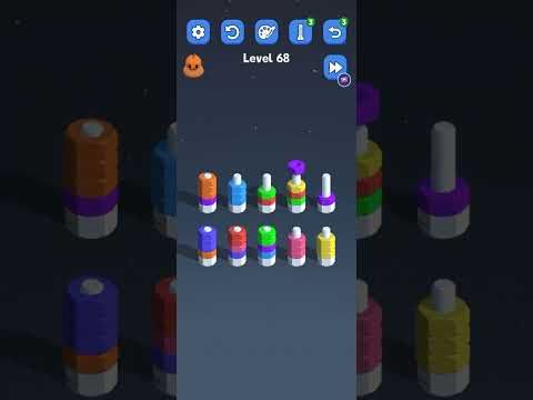 Video guide by Total Puzzle Games TPG: Nuts And Bolts Sort Level 68 #nutsandbolts