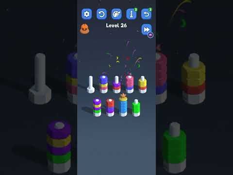 Video guide by Total Puzzle Games TPG: Nuts And Bolts Sort Level 26 #nutsandbolts